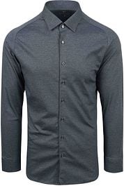 Desoto Non Iron Shirt Kent Melange Blue