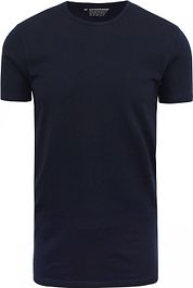 Garage Stretch Basic Navy O-Neck