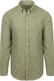 McGregor Shirt Flannel Melange Sage Green