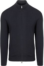 Profuomo Cardigan Luxury Basic Navy
