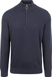 Barbour Half Zip Pullover Navy