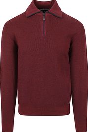 Casa Moda Halfzip Pullover Bordeaux