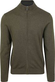 McGregor Cardigan Olive Green