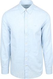 McGregor Shirt Linen Blend Light Blue
