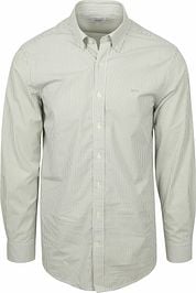 McGregor Shirt Poplin Stripes Green