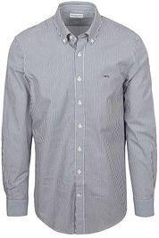 McGregor Shirt Poplin Stripes Navy