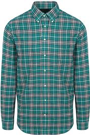 Steppin' Out Flanel Shirt Checks Green