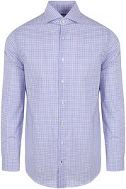 Steppin' Out Shirt Checks Blue Pink
