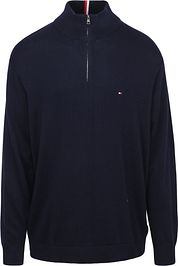 Tommy Hilfiger Big & Tall Half Zip Pullover Navy