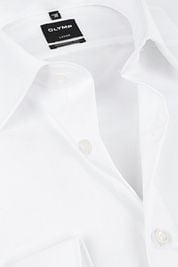 Olymp White Men's Shirt - Modern fit