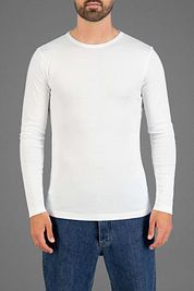 Garage Basic T-shirt Longsleeve White