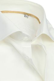 Ledub Weddingshirt Slimfit Off White