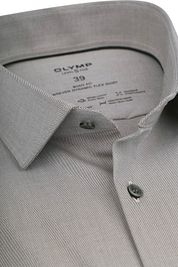 OLYMP Shirt Level 5 24/Seven Olive Green