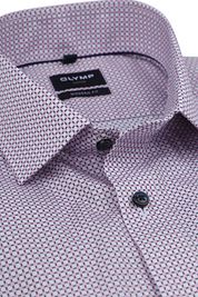 Olymp Luxor Shirt Extra Long Sleeves Print Pink