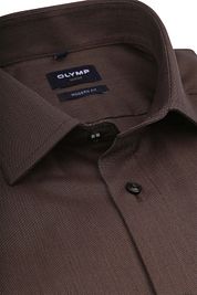 Olymp Luxor Shirt Brown
