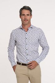 R2 Shirt Print Blue