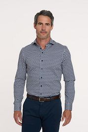 R2 Shirt Print Navy