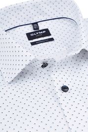 Olymp Luxor Shirt Extra Long Sleeves Print White