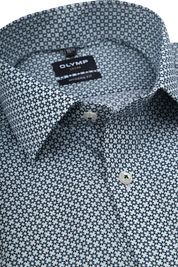 Olymp Luxor Shirt Floral Print Green