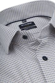 Olymp Luxor Shirt Print Beige
