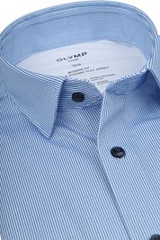 Olymp Luxor Shirt 24/Seven Print Blue