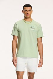 Shiwi T-Shirt Antigua Port Dust Green