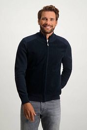State Of Art Cardigan Corduroy Dark Blue