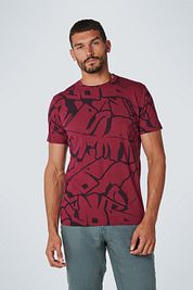 No Excess T Shirt Print Red