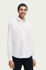 Scotch and Soda Slim-Fit Shirt White