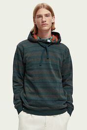 Scotch and Soda Hoodie Contrast Dark Green