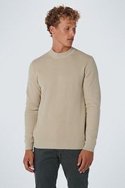 No Excess Pullover Texture Beige