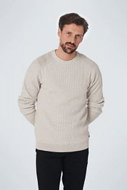 No Excess Pullover Knitted Beige