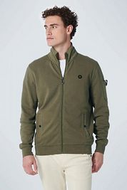 No Excess Cardigan Twill Dark Green 