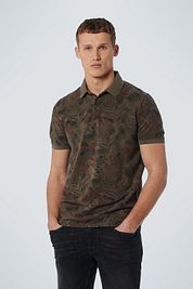 No Excess Polo Shirt Print Army Green