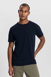 Dstrezzed Mc Queen T-shirt Melange Dark Blue