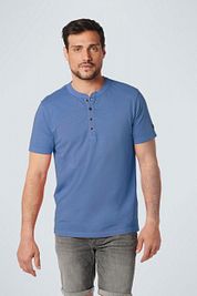 No Excess T-Shirt Button Blue 