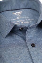 OLYMP Shirt Level 5 24/Seven Melange Blue
