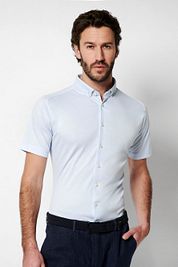 Desoto Shirt Short Sleeve Light Blue 051