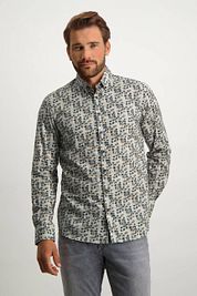 State Of Art Shirt Leaves Gray