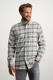 State Of Art Shirt Checks Greige