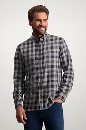 State Of Art Shirt Checks Grey