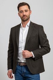 Suitable Prestige Sports Jacket Wool Casanova Green