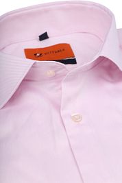 Suitable Shirt Pink Skinny Fit
