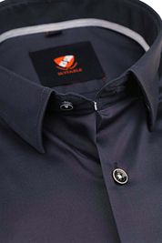 Suitable Twill Shirt Dark Blue