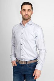 Suitable Shirt Twill Grey