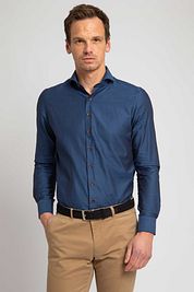 Suitable Twill Shirt Indigo