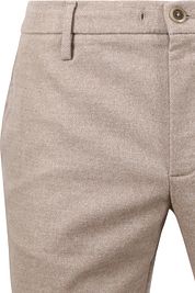 Alberto Pipe Trousers Jump Beige