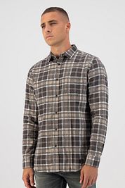 Dstrezzed Chenille Shirt Checks Grey