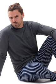 Mey Nightwear Portimo Long Grey