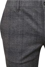 Alberto Rob Pants Check Anthracite